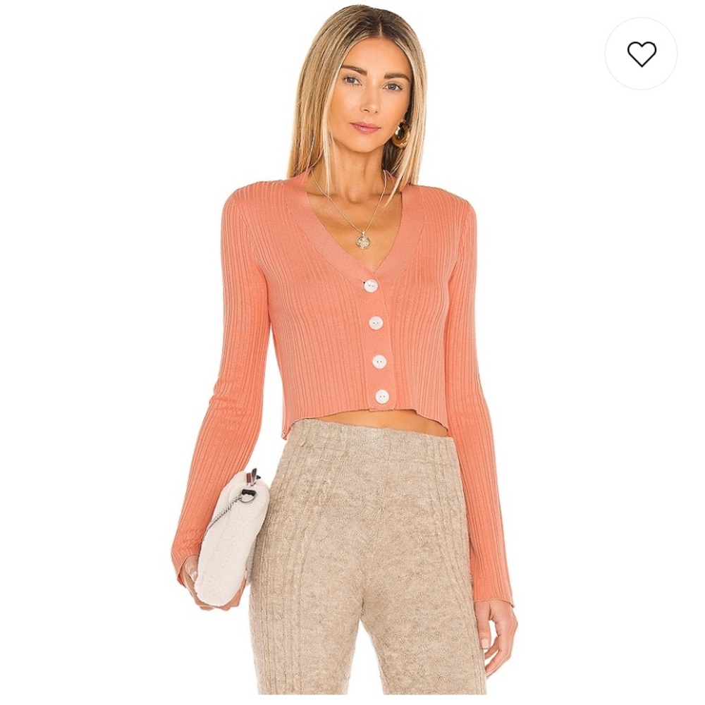 Hallie Cardigan in Pink
Lovers + Friends